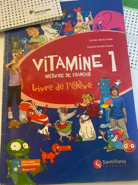 Francés 5º de Primaria VITAMINE ET PLUS 1 LIBRO DEL ALUMNO – photo 2